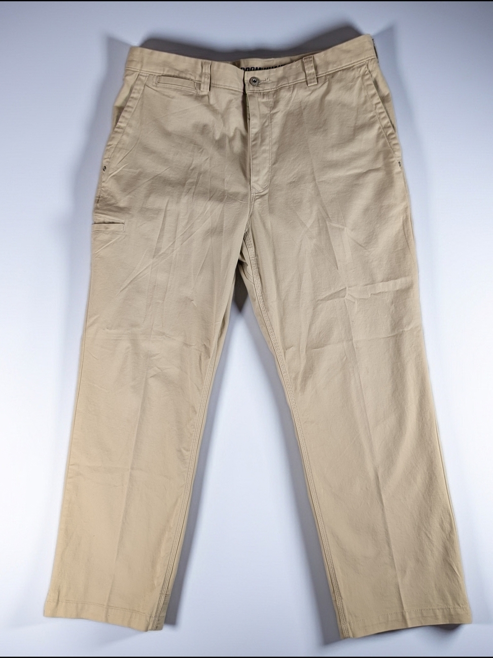 Duluth Trading Co Flex Ballroom Khakis Pants Men's 36X30 Tan